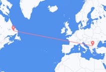 Flyg från Happy Valley-Goose Bay, Kanada till Sofia, Bulgarien