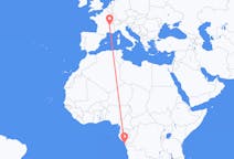 Flights from Pointe-Noire, Republic of the Congo to Lyon, France