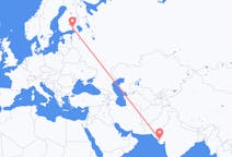 Flights from Kandla, India to Lappeenranta, Finland
