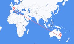 Voli da Orange, Australia a Gerona, Spagna