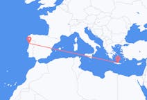 Flights from Porto, Portugal to Heraklion, Greece