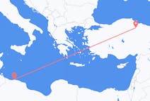 Flights from Tripoli to Amasya