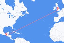 Flyrejser fra Tapachula, Mexico til Bristol, England
