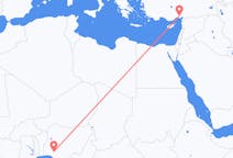 Flyreiser fra Akure, til Adana