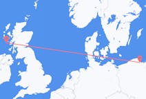 Flights from Gdańsk, Poland to Tiree, the United Kingdom