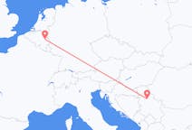 Flyg från Liege, Belgien till Belgrad, Serbien