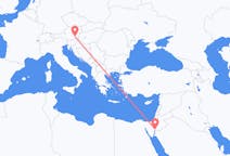 Flyrejser fra Eilat, Israel til Graz, Østrig