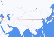 Flyreiser fra Shonai, Japan til Gaziantep, Tyrkia
