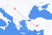 Lennot Konyasta Belgradiin