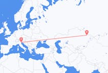 Flyreiser fra Semej, Kasakhstan til Venezia, Italia