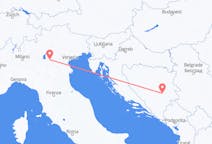 Flyreiser fra Sarajevo, til Verona