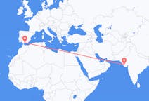 Vluchten van Jamnagar, India naar Malaga, Spanje