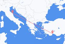 Lennot Anconasta Antalyaan