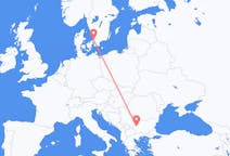 Flyrejser fra Ängelholm, Sverige til Sofia, Bulgarien