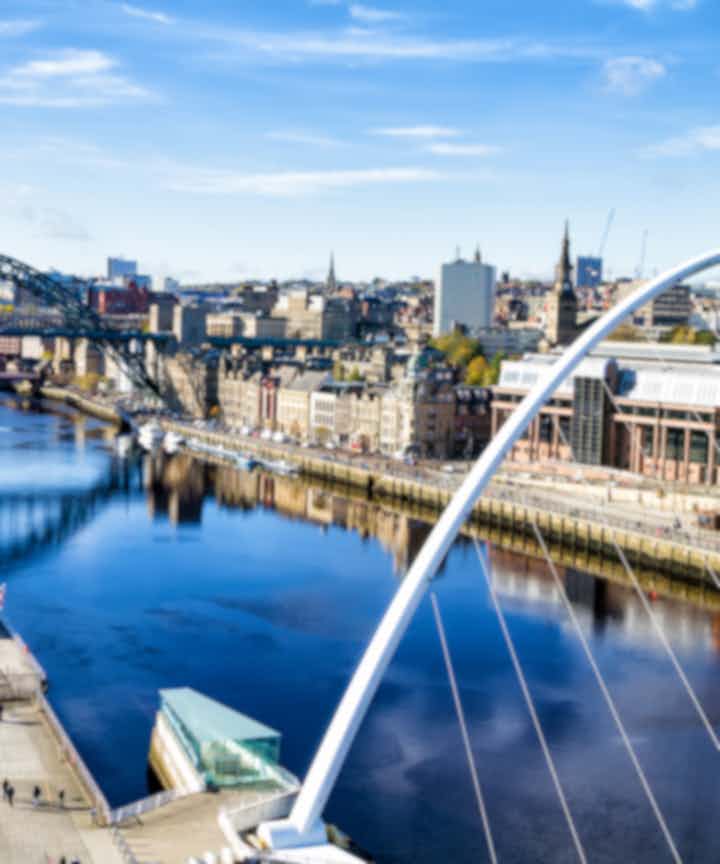 Flights from Newcastle upon Tyne, England to Europe