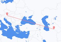 Flights from Ashgabat to Graz