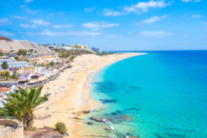 Parhaat rantalomat Fuerteventuralla