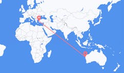 Flights from Carnarvon, Australia to İzmir, Turkey