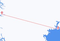 Flyreiser fra Kangerlussuaq, Grønland til Tasiilaq, Grønland