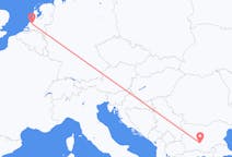 Flug frá Rotterdam, Hollandi til Plovdiv, Búlgaríu