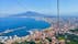 Photo of aerial View of Castellammare di Stabia from the cableway, Italy.