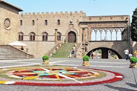 Visite privée de la ville de Viterbo incluant les tombes des papes Palais des Conclaves et Duomo