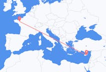 Flyrejser fra Rennes til Larnaca