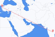 Flyreiser fra Hyderabad, India til Edremit, Tyrkia