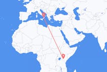 Flyrejser fra Nairobi, Kenya til Lamezia Terme, Italien