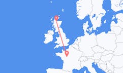 Flights from Tours, France to Inverness, Scotland