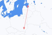 Flights from Riga in Latvia to Rzeszów in Poland