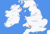 Flyg från Cardiff, Wales till Belfast, Nordirland