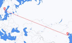 Flights from Dongying, China to Sundsvall, Sweden