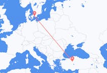 Loty z Malmö, Szwecja z Ankara, Turcja