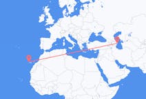 Flyreiser fra Baku, til La Palma