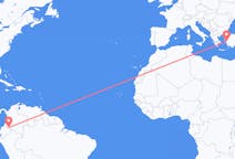 Flüge von Puerto Asís, Kolumbien nach Izmir, die Türkei