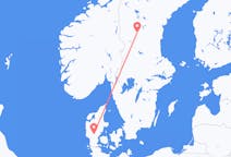 Fly fra Billund til Sveg