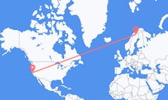 Flights from Oakland to Kiruna