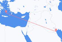 Flights from Kuwait City to Santorini