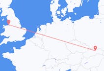Flights from Poprad, Slovakia to Liverpool, the United Kingdom