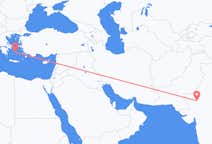 出发地 印度焦特布尔目的地 希腊帕罗奇亚的航班
