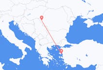 Fly fra Timișoara til Mytilene