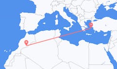 Vluchten van Zagora, Marokko naar Ikaria, Griekenland