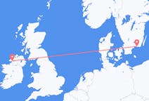 Flights from Ronneby, Sweden to Donegal, Ireland