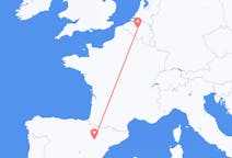 Flyrejser fra Bruxelles, Belgien til Zaragoza, Spanien