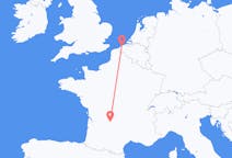 Flights from Brive-la-Gaillarde, France to Ostend, Belgium