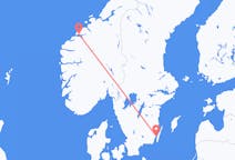 Vluchten van Kalmar naar Molde
