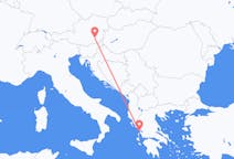 Flights from Preveza, Greece to Graz, Austria
