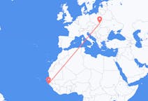 Flyreiser fra Cap Skiring, Senegal til Rzeszów, Polen