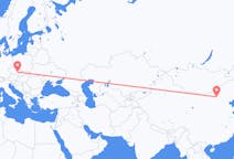 Flyrejser fra Hohhot, Kina til Brno, Tjekkiet